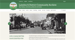 Desktop Screenshot of laindonhistory.org.uk